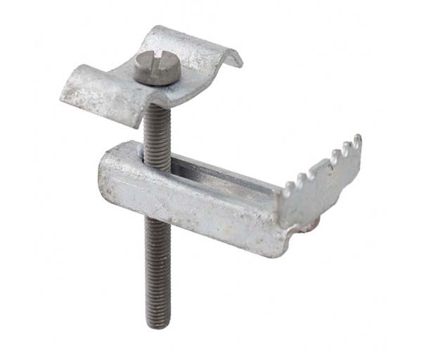 Panel joining clip for grating seams