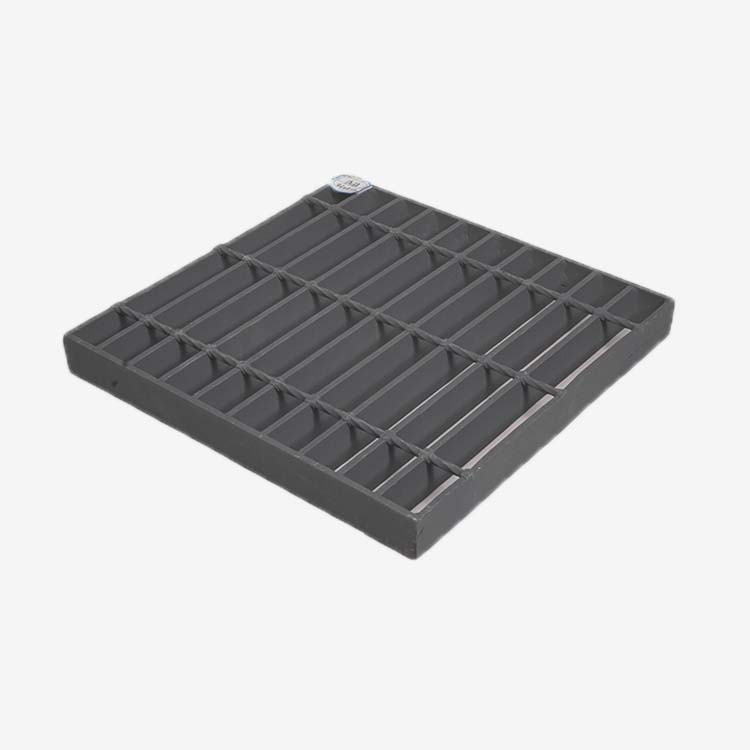 Sherardized zinc diffusion coated steel grating